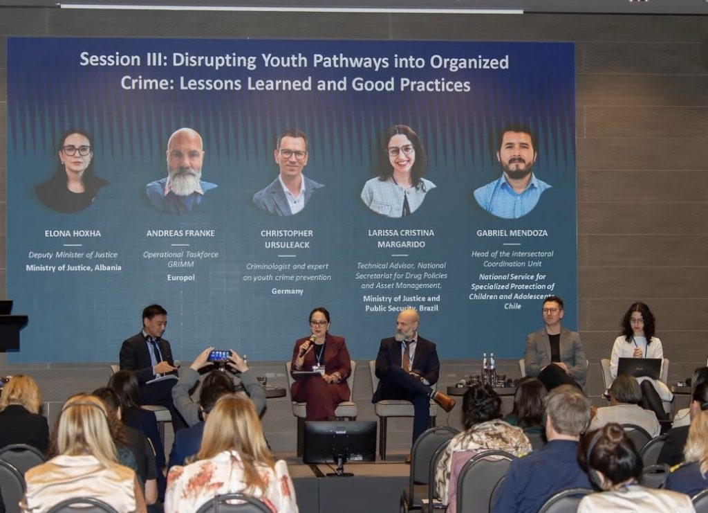 Në tryezën e organizuar nga OSBE në Romë për parandalimin e përfshirjes së të rinjve në krim